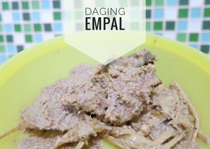 Empal daging sapi empuk mudah