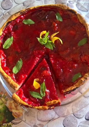 Foto di Crostata con la marmellata di prugne