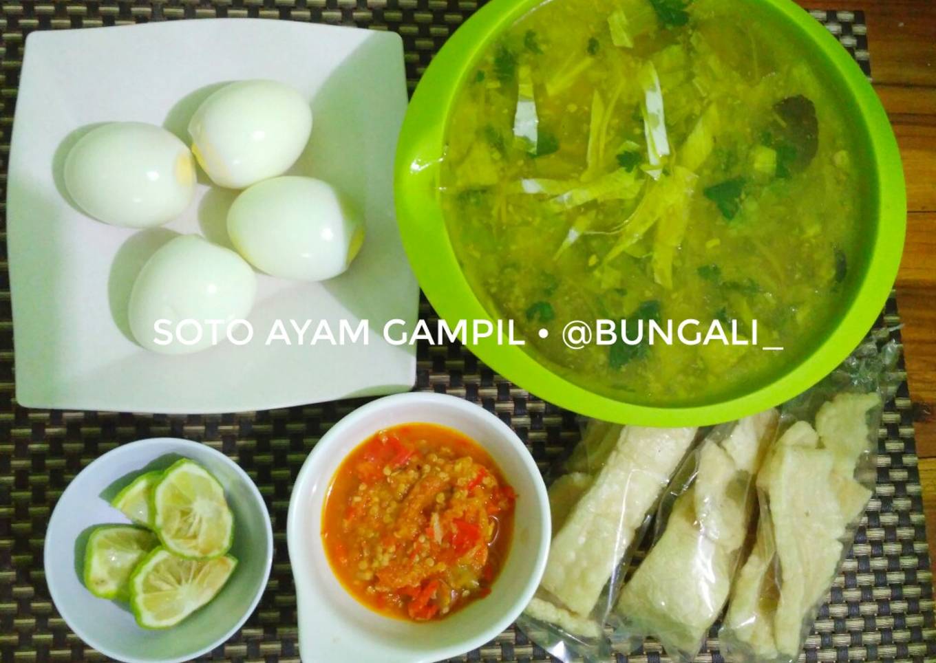 Soto Ayam Super Gampang tapi Rnhak