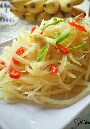 Foto resep Tumis Pepaya Muda