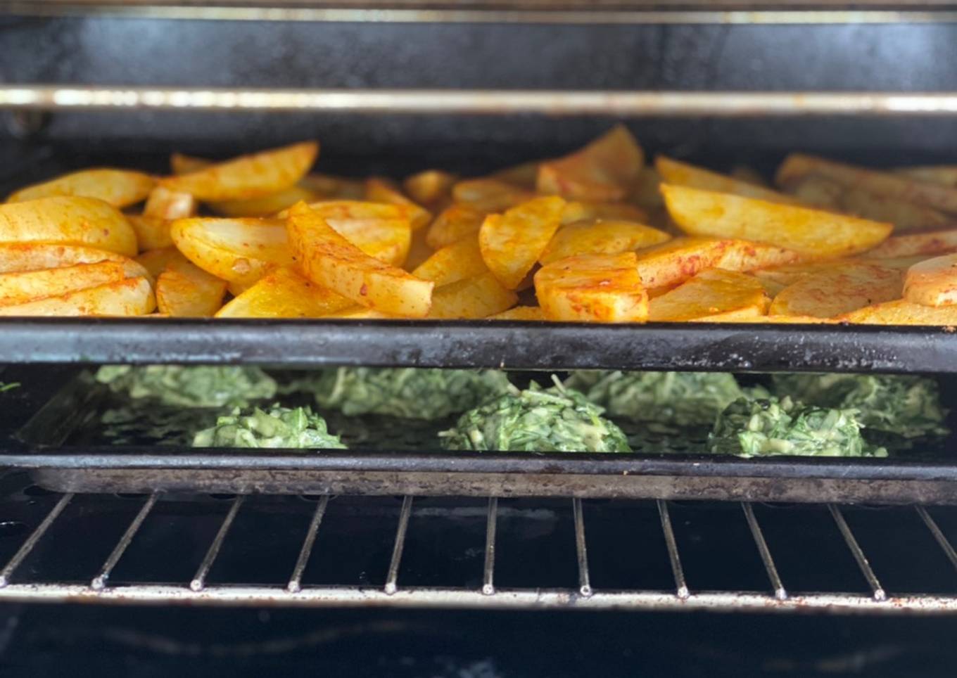 🔥 Aprovechar el horno : buñuelos de espinaca, de zanahorias y papas al limón🔥
