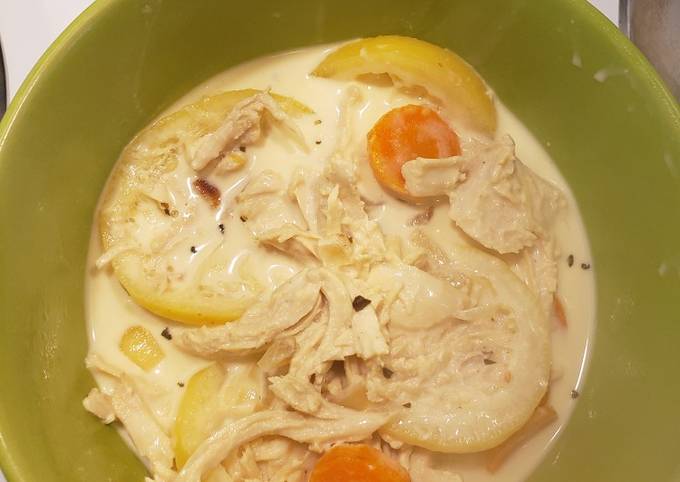 Steps to Make Homemade Lemon chicken soup