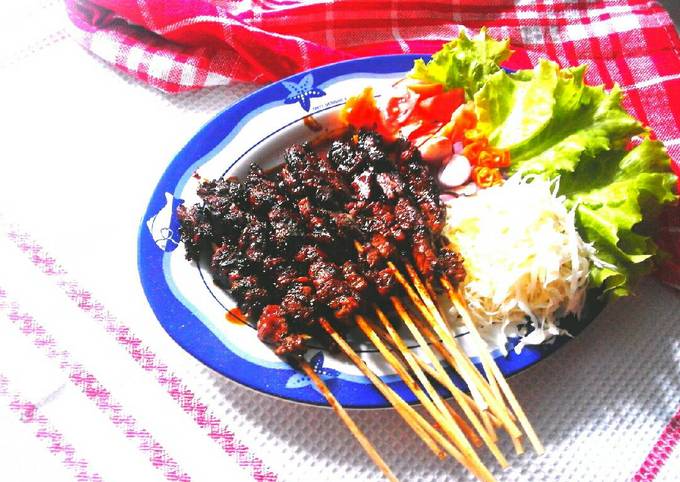 Resep memasak 🍁Sate Sapi Bumbu Rempah🍁 yang istimewa