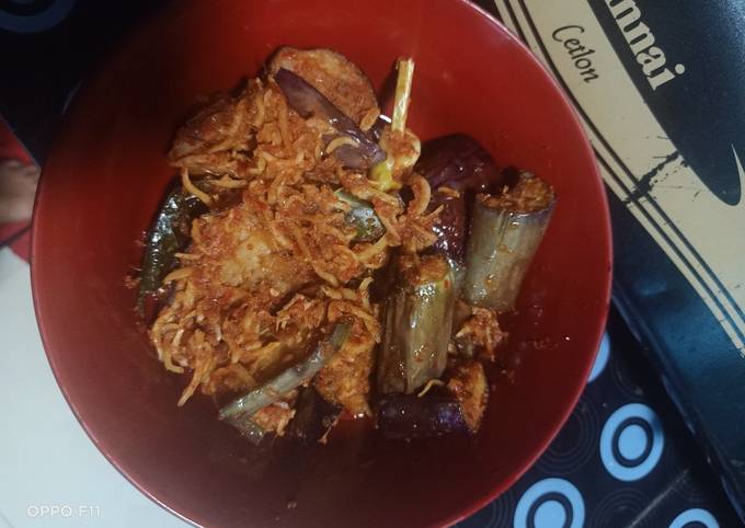 Cara Gampang Menyajikan Sambal Terong Teri Medan yang Bikin Ngiler