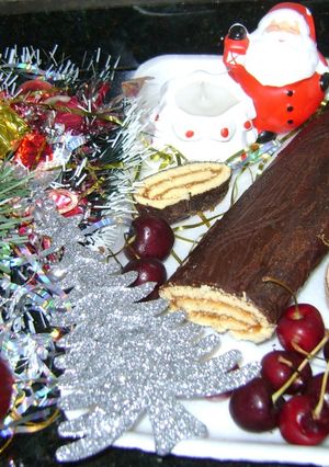 Una foto de Tronco Navideño