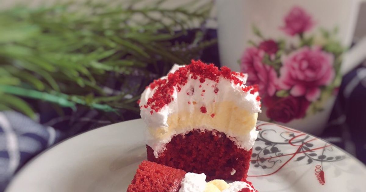 Resipi Kek Cawan Baldu Merah @ Red Velvet Cupcake oleh Nurul Razali ...