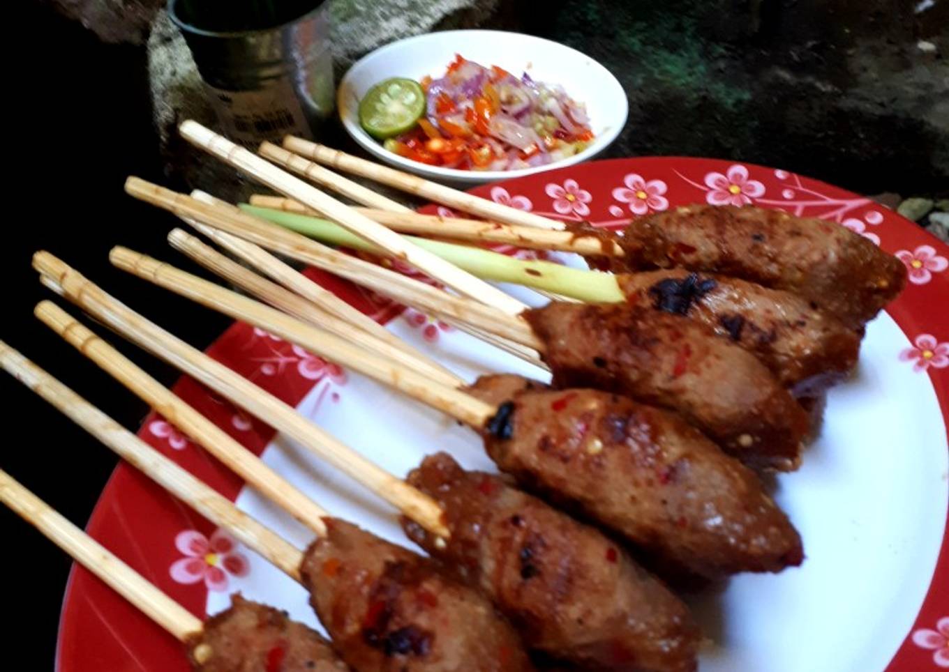 Sate Lilit Sapi khas Bali