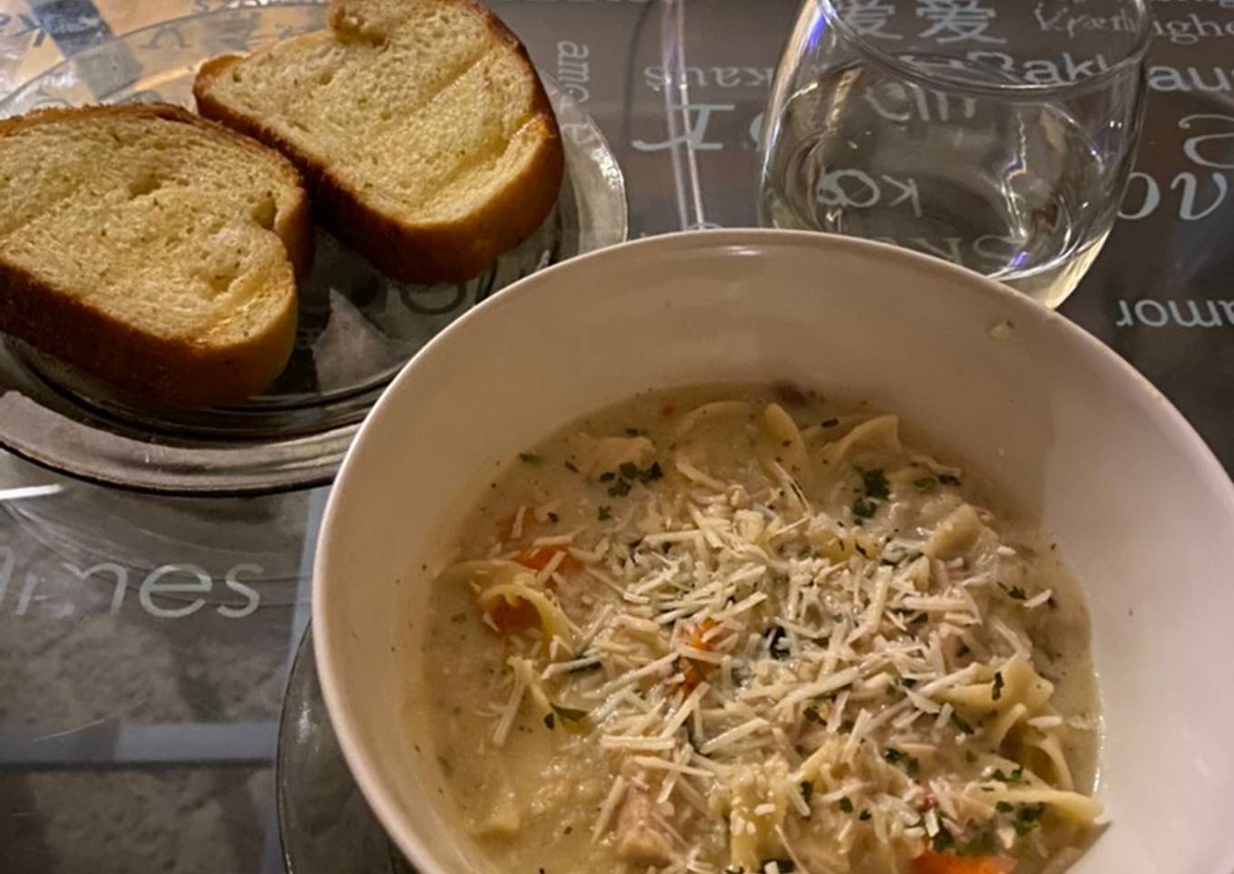 Creamy Chicken Noodle Soup