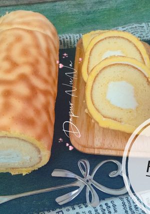 Foto resep Tiger skin Roll cake