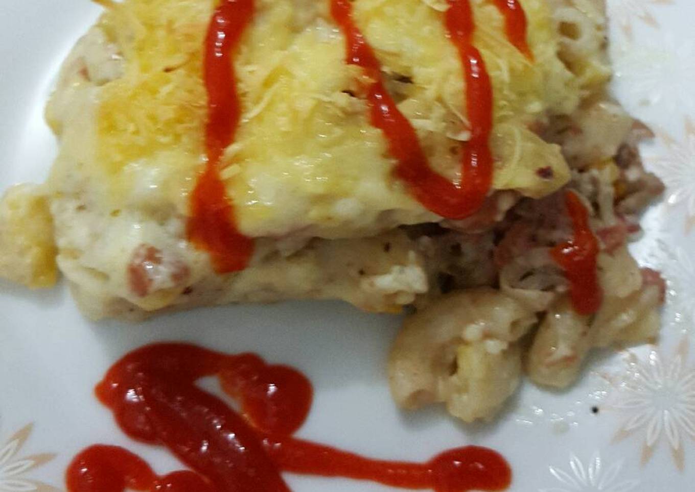 Macaroni schotel panggang
