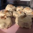 Alfajores con nuez, sin gluten