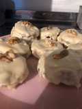 Alfajores con nuez, sin gluten