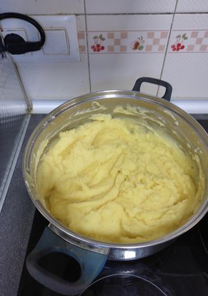 Una foto de Puré de patatas