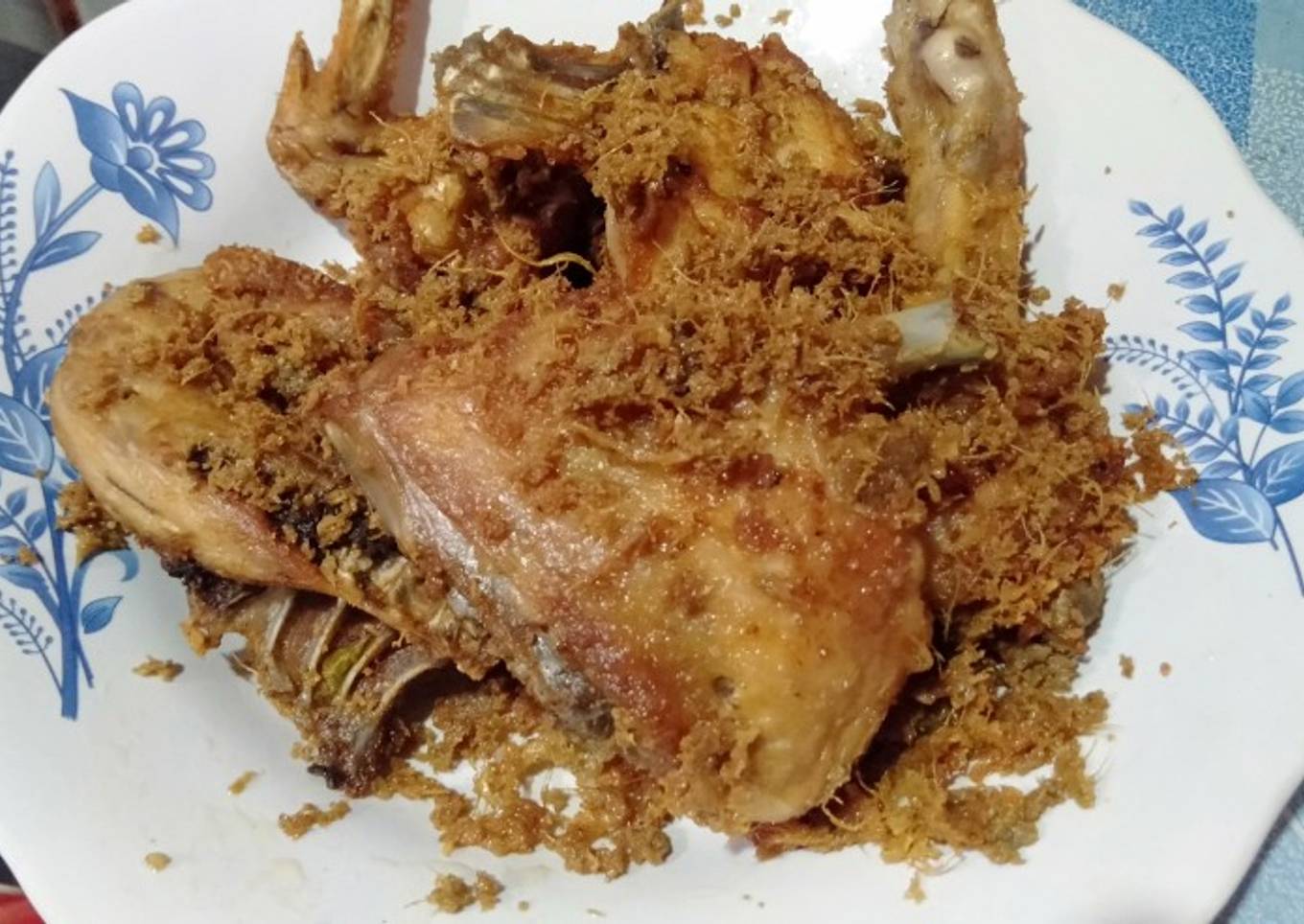Ayam goreng bumbu Ala Padang