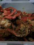 Kepiting asam manis pedas no saus tiram