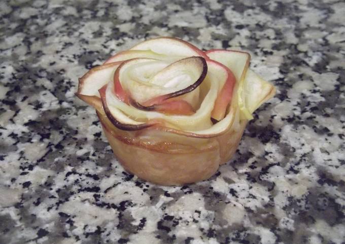 Rosas de manzana Receta de Hoy tenemos para comer- Cookpad