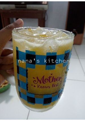 Foto resep Jus mangga seger asem manis