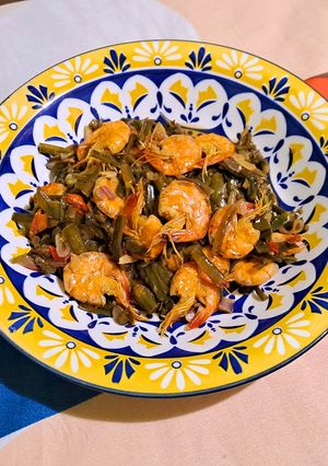 Foto resep Genjer Udang Masak Tumis Endesss