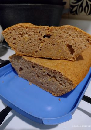 Una foto de Budín de Naranja, con harina de centeno