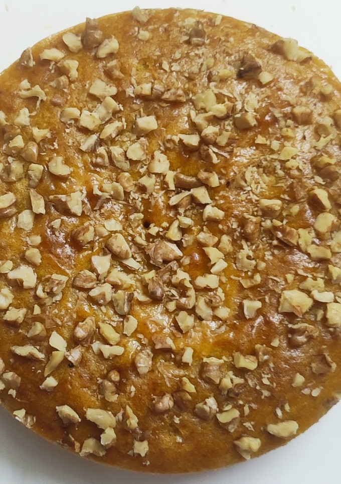 வால்நட் மேங்கோ கேக் (Walnut Mango cake) செய்முறை முக்கிய புகைப்படம்