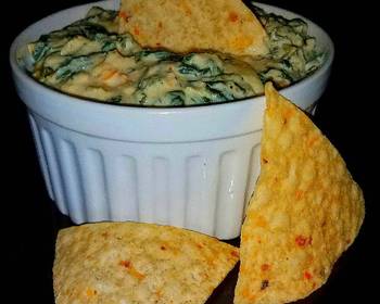 Update, Making Recipe Mikes Hot  Creamy Seafood Artichoke Spinach Dip Delicious Steady