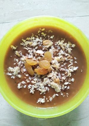 A picture of Basan ka halwa.