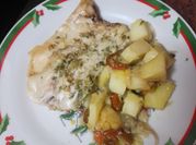 Una foto de tomates cherry al horno