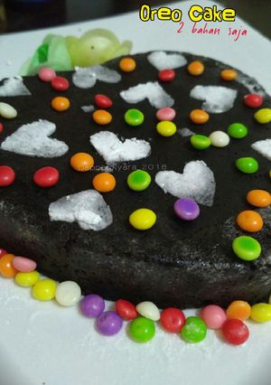 Foto resep Oreo Cake🍰 _2 bahan saja_
