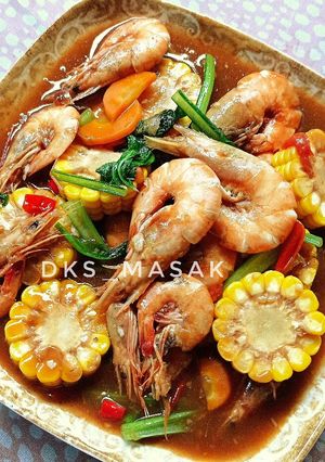 Foto resep Udang asam manis