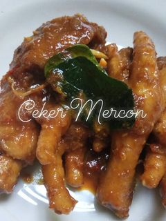 Foto resep Ceker Mercon Pedas