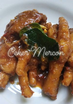 Foto resep Ceker Mercon Pedas