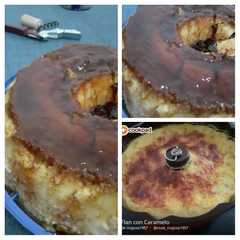 Una foto de Flan con Caramelo