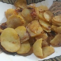 A picture of Potatoes fry #cookpadramadansehri #cookpadapp1stweek.