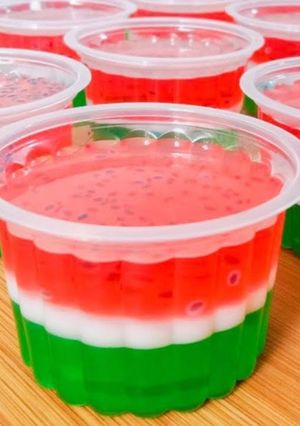 Foto resep Puding semangka