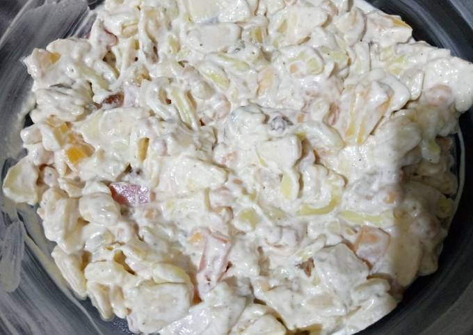 Steps to Prepare Homemade Fruit cream salad