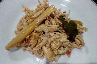 Resep Ayam suwir pedas manis, Enak