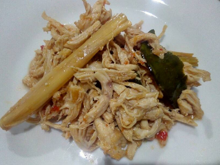 Resep Ayam suwir pedas manis, Enak