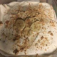 A picture of Banana pudding.