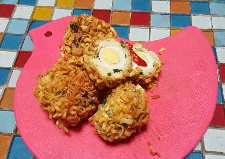 Perkedel tahu rambutan