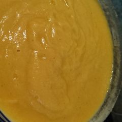 Creamy Carrot & Cauliflower Soup A picture of Creamy Carrot & Cauliflower Soup.
