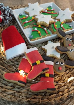 Una foto de Galletas navideñas 🎄 de jengibre y canela 🍪