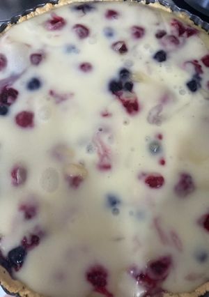 Una foto de Kuchen de frambuesa muy fácil y rico sureño