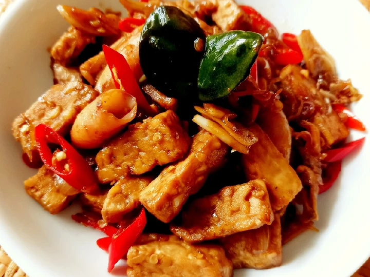 Langkah Mudah untuk Membuat Resep  Oseng Tempe dan Cumi Asin yang Menggugah Selera, Bikin Ketagihan