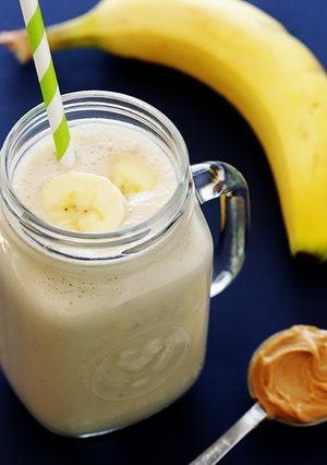 Una foto de Smoothie plátano 🍌