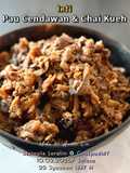 Inti Pau Cendawan / Chai & Chwee Kueh (Versi Water Chestnut)
