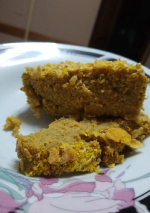Una foto de Budín carrot saludable
