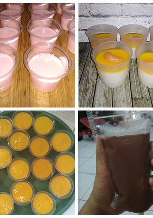 Foto resep Resep dasar puding sutra/puding silky/pudot