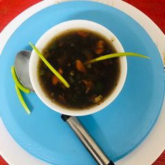 A picture of Manchow Soup.