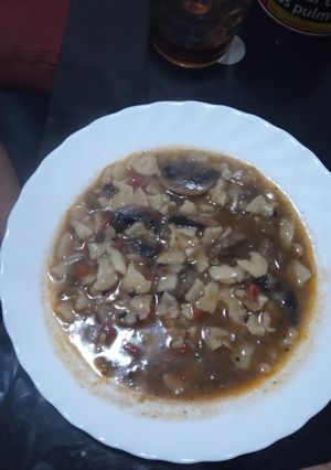 Una foto de Gazpacho manchego