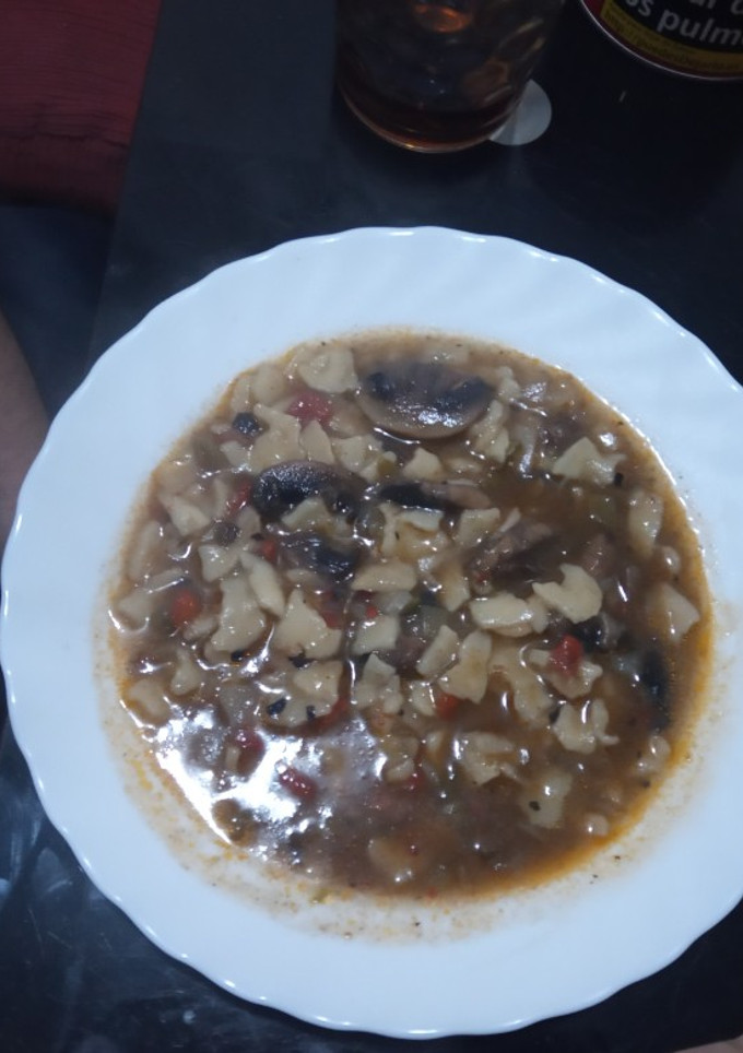 Una foto de Gazpacho manchego